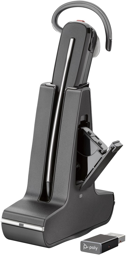 Слушалки Poly Savi 8245 UC, USB-A, DECT, црни