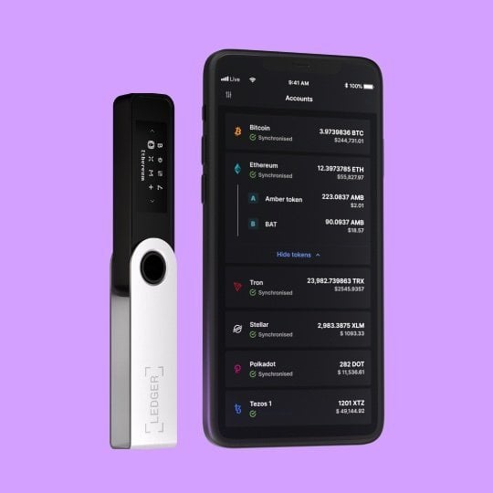 Pajisje për kriptovaluta Ledger Nano S Plus