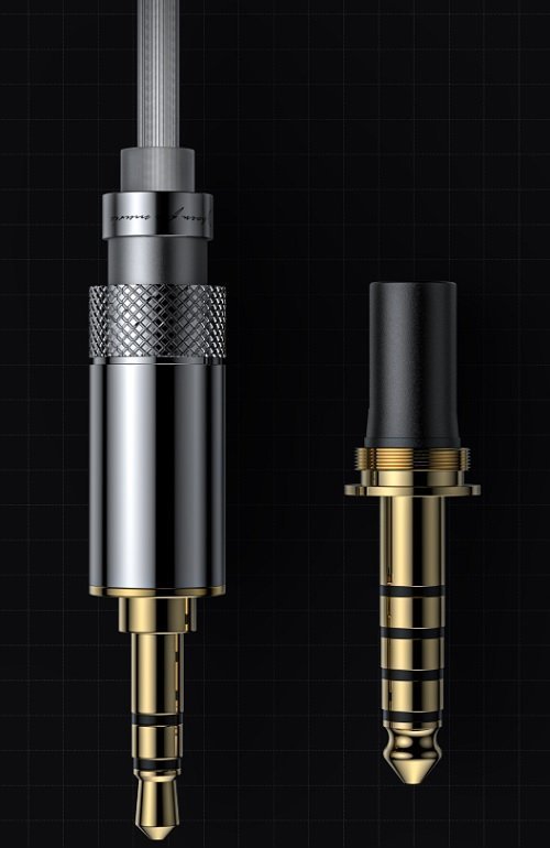 Kufje FiiO FF3, in ear, shofer dinamik 14.2mm berilium, argjend i zi