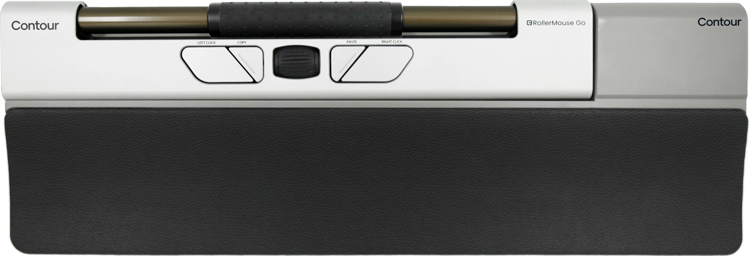 Maus ergonomik Contour Design RollerMouse Go me Dock, pa tela, kompakt, gri