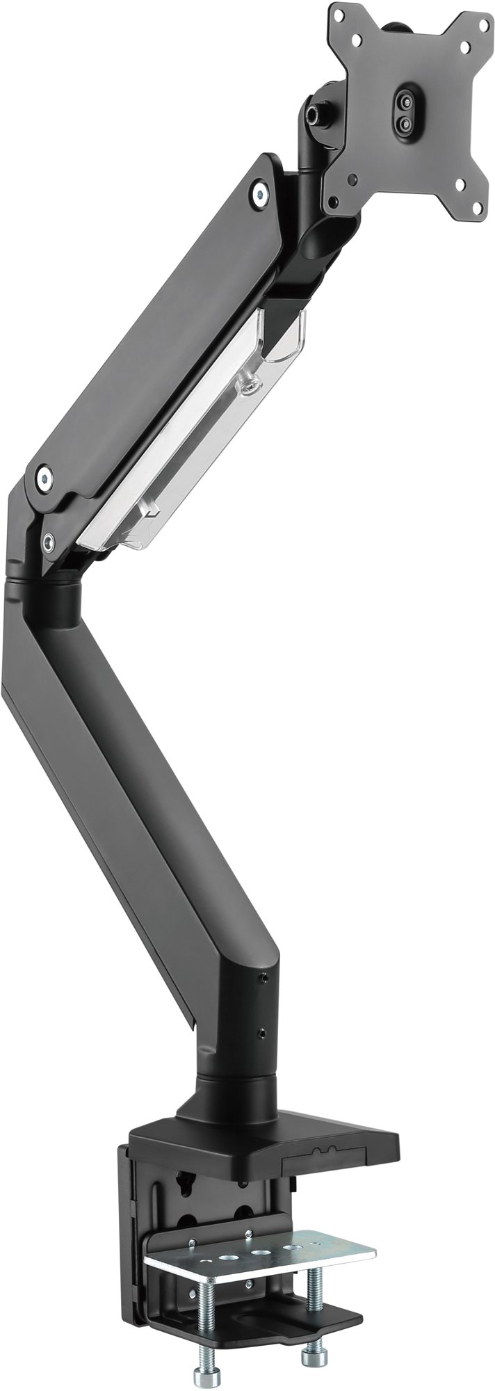 Krah monitori AlzaErgo Arm S50B Heavy Duty, deri 35", mekanizëm me gaz, i zi