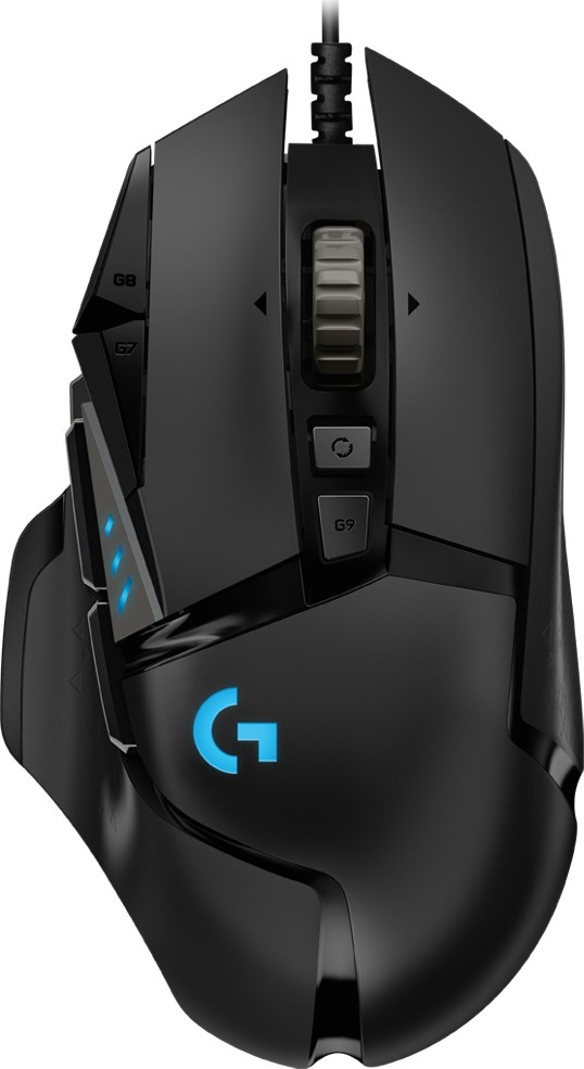 Maus Logitech G502, Gaming, USB Type-A, i zi