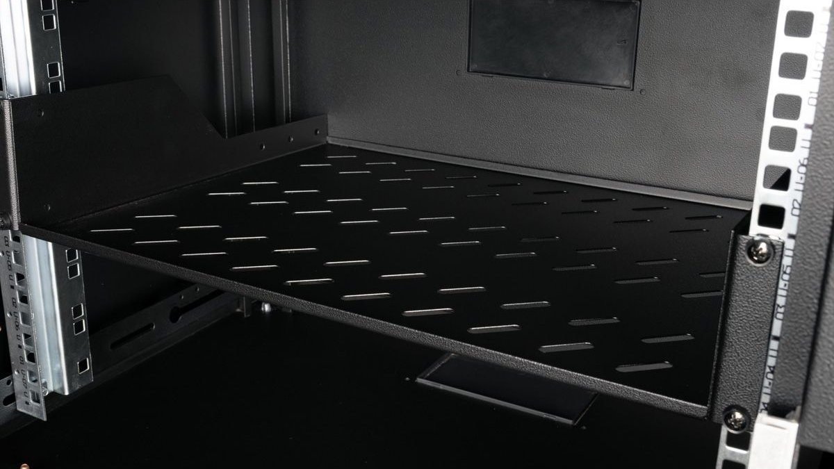 Rafte rack ROLINE 48.26cm 19", 2 HU, 25kg, i zi