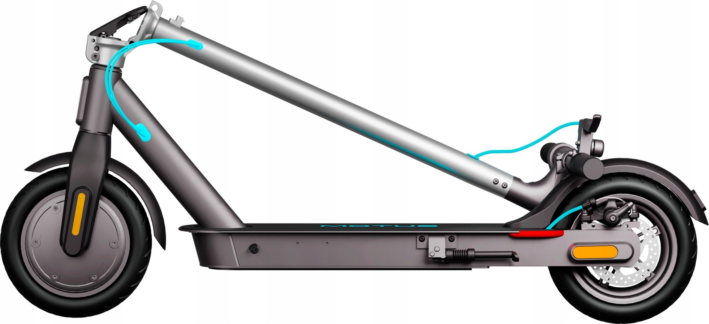 Trotinet elektrik Motus Scooty 8.5 Lite, rrota 8.5", i palosshëm, i zi