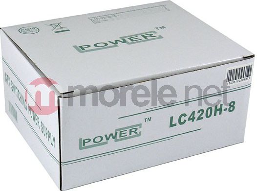 Furnizues energjie LC-Power ATX, 400W, ventilator 120mm, i zi 2