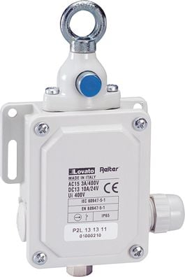 Çelës tërheqës Lovato Electric P2L151312, 2NO 2NC, 120N, me buton reset