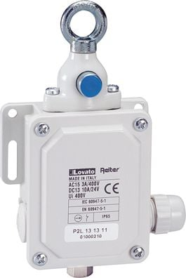 Çelës tërheqës Lovato Electric P2L151312, 2NO 2NC, 120N, me buton reset
