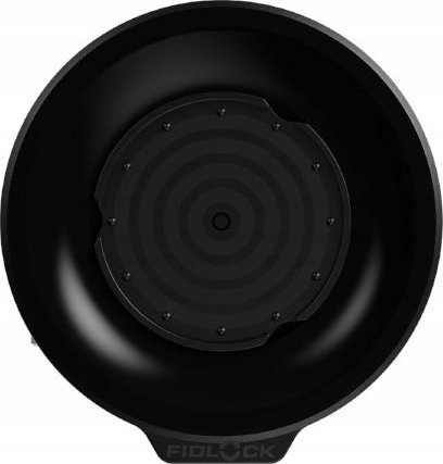 Mbajtës telefoni për biçikletë Fidlock Vacuum Ahead Cap Base, montim në kapak ahead 1 1/8", rrotullim 360°, i zi