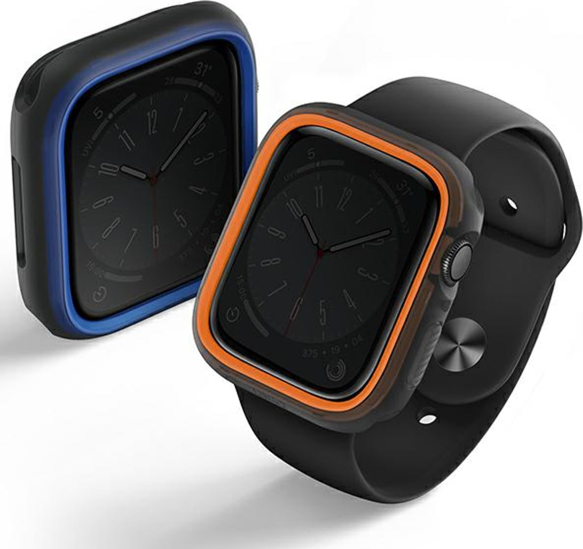 Mbështjellës Uniq Moduo për Apple Watch 44/45mm, seri 4 5 6 7 SE 8, portokalli blu