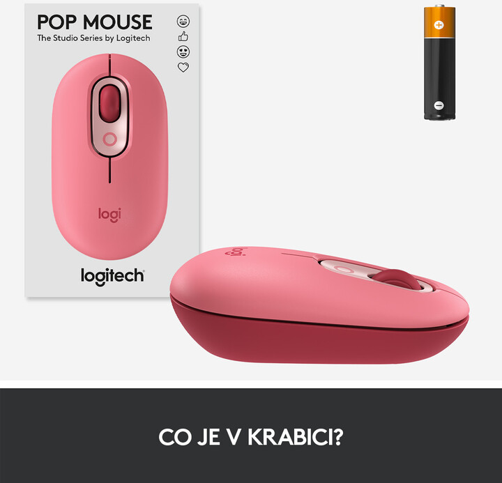 Maus Logitech POP, heartbreaker