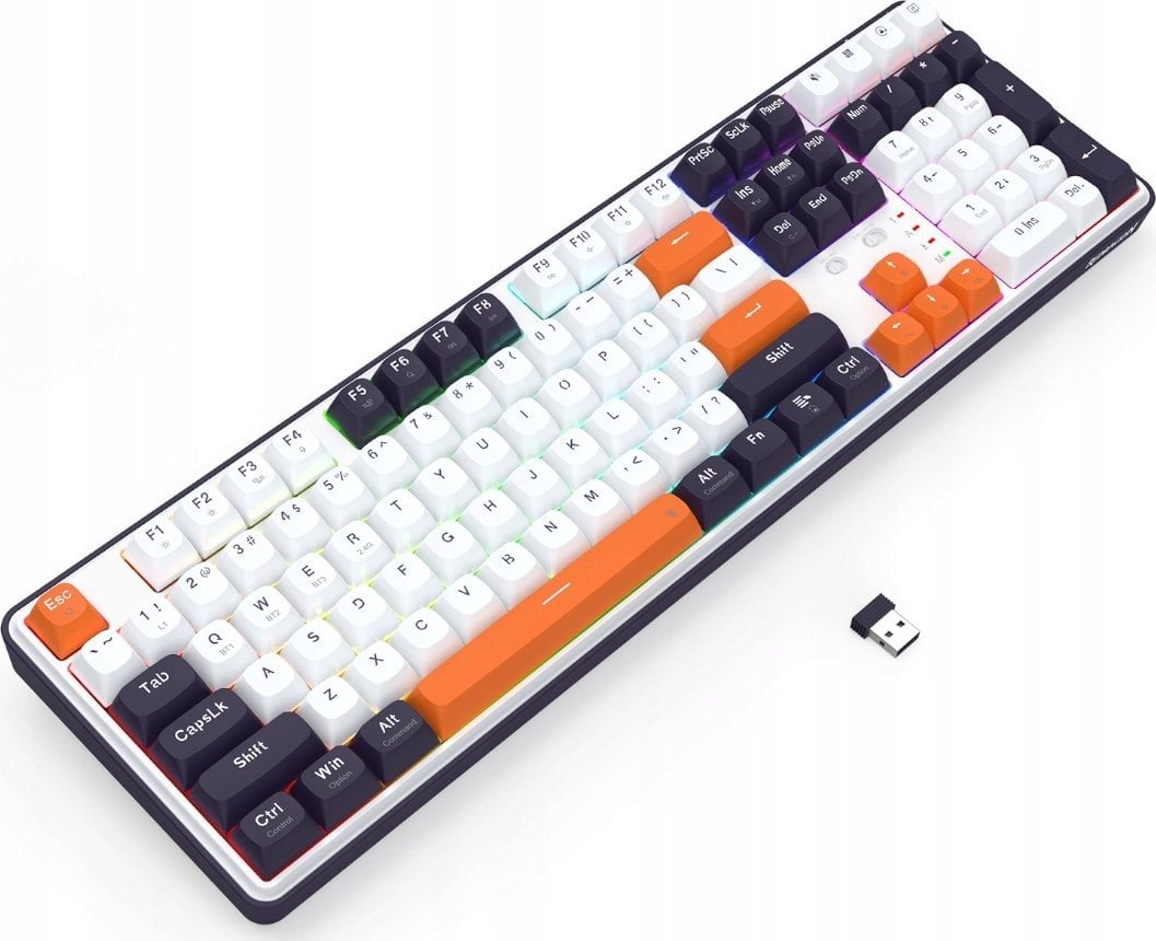 Tastierë gaming Redragon K689 PRO Wireless, mekanike, RGB, me hot swap, e zezë