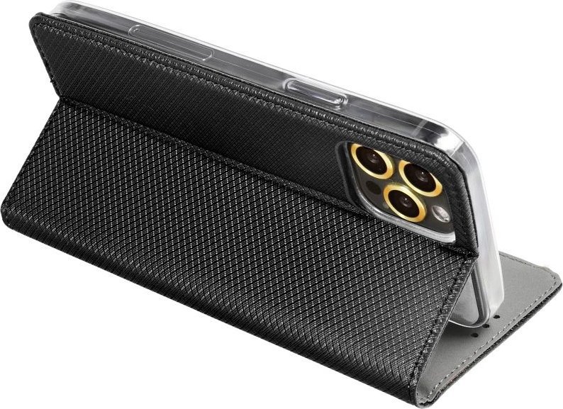 Mbulesë telefoni OEM Smart Case për Xiaomi Redmi Note 12 4G, tip libri, e zezë