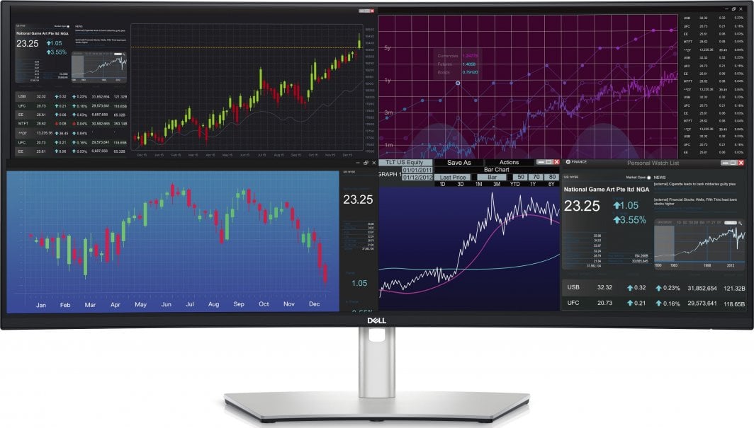 Monitor Dell UltraSharp U3824DW, 37.5'', 3840x1600, i bardhë