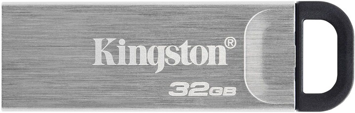USB Kingston DataTraveler Kyson, 32GB, i argjendtë