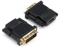 Adapter DVI në HDMI RoGer RO-DVI2HDMI-24+1, 24+1 pin, deri 1440p, i zi