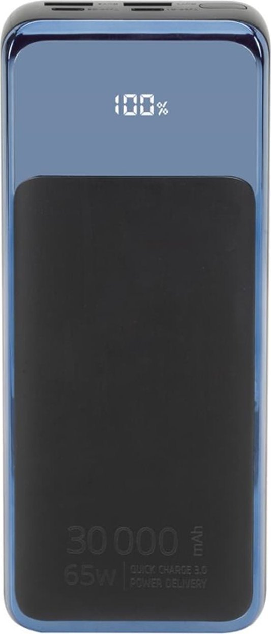Powerbank 30000 mAh, 65W QC PD, i zi