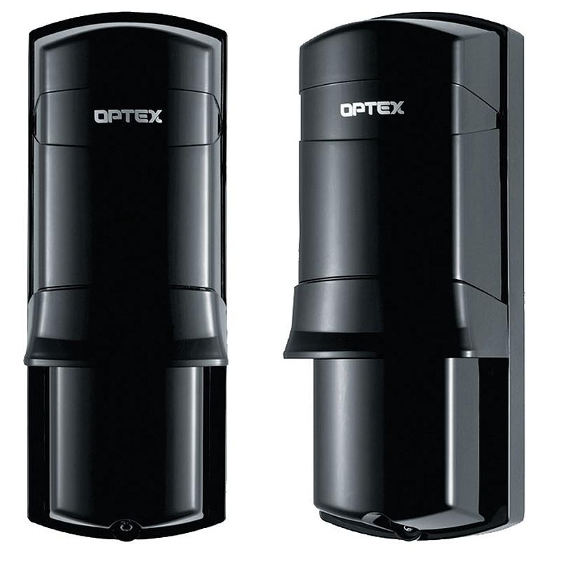 Barrierë sigurie OPTEX AX-200TN, rreze infra të kuqe, IP65, e zezë