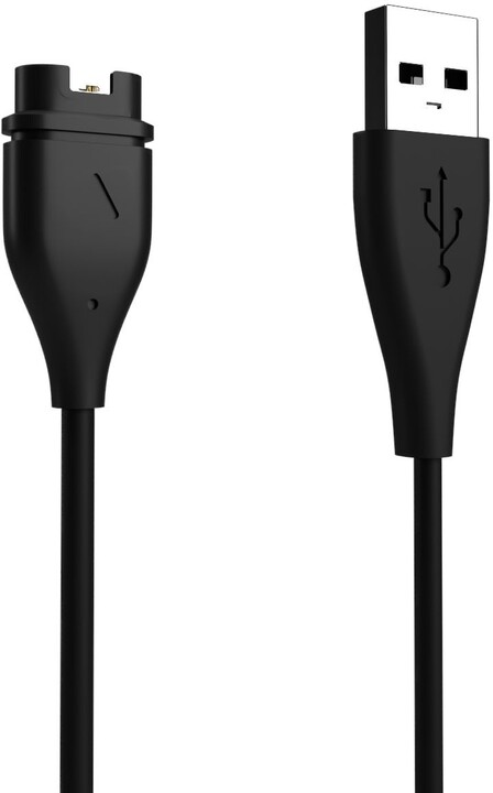 Kabllo karikimi FIXED USB për Garmin Vivoactive 4S dhe orë të tjera Garmin, e zezë