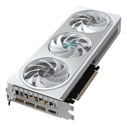 Kartë grafike GIGABYTE GeForce RTX 5060 Ti AERO OC, 8GB GDDR7, PCI-E 5.0, e bardhë
