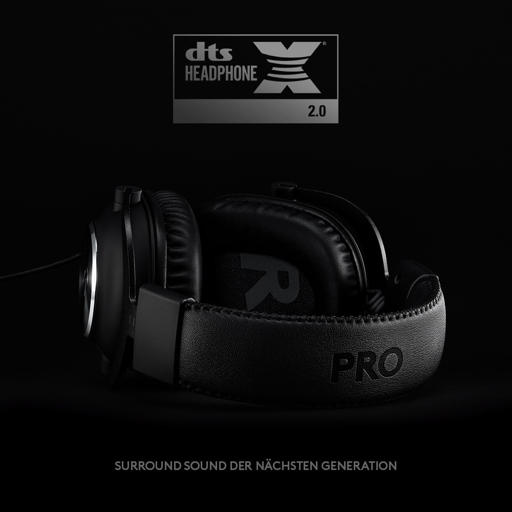 Kufje Logitech G Pro X - LIGHTSPEED, Wireless, Të Zeza