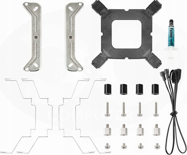 Ftohës për procesor Aerocool PGS RIME 4 ARGB PWM 4P, i zi 4