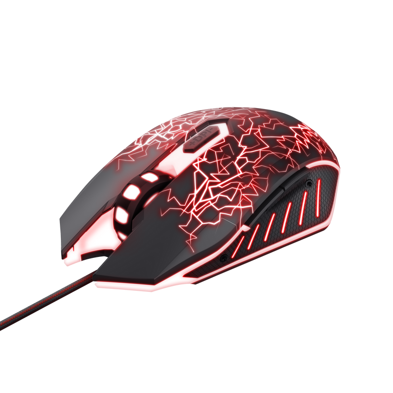 Maus gaming Trust BASICS, wireless, 4000 DPI, me mousepad
