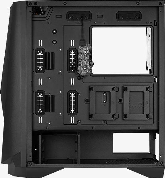 Kasë Aerocool PGS Visor ARGB, Midi Tower