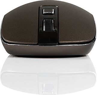 Maus Modecom WM101, wireless, USB, kafe
