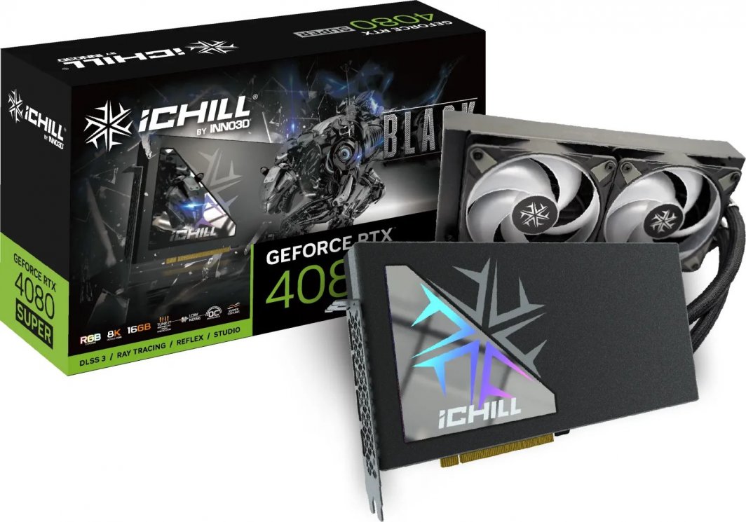 Kartelë grafike Inno3D GeForce RTX 4080 SUPER iCHILL Black 16GB GDDR6X