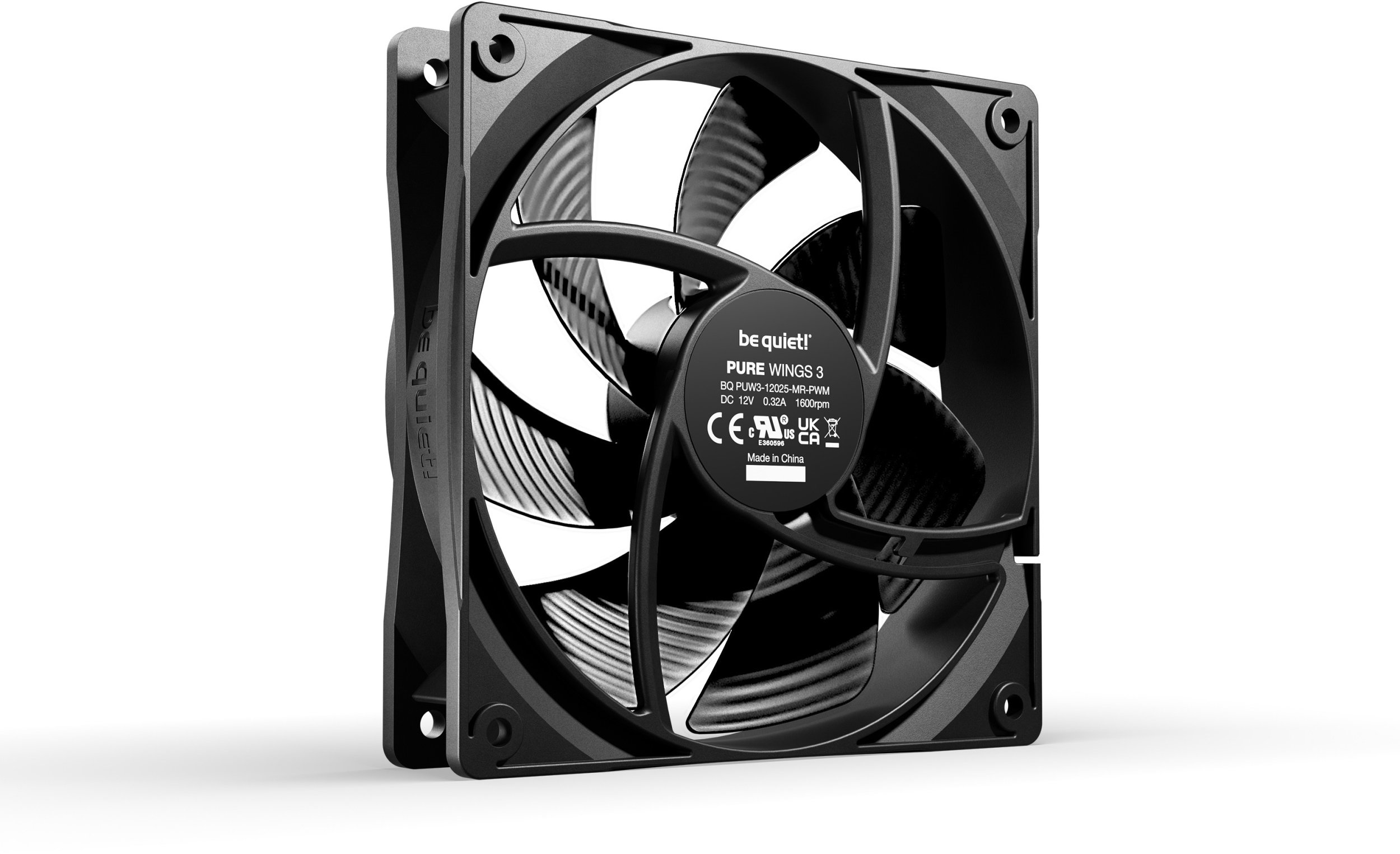 Ventilator kase Be Quiet Pure Wings 3 PWM, set 3x120mm, i zi 2