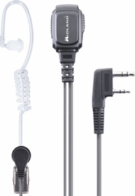 Kufje sigurie Midland MA31 LK Pro, për radio Kenwood, e zezë