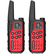 Radiolidhje Baofeng BF-25E, set 2 copë, rreze e gjatë, e kuqe