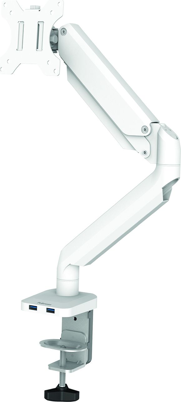 Krah monitori Fellowes Platinum Series 8056201, deri 30", me gaz, i bardhë