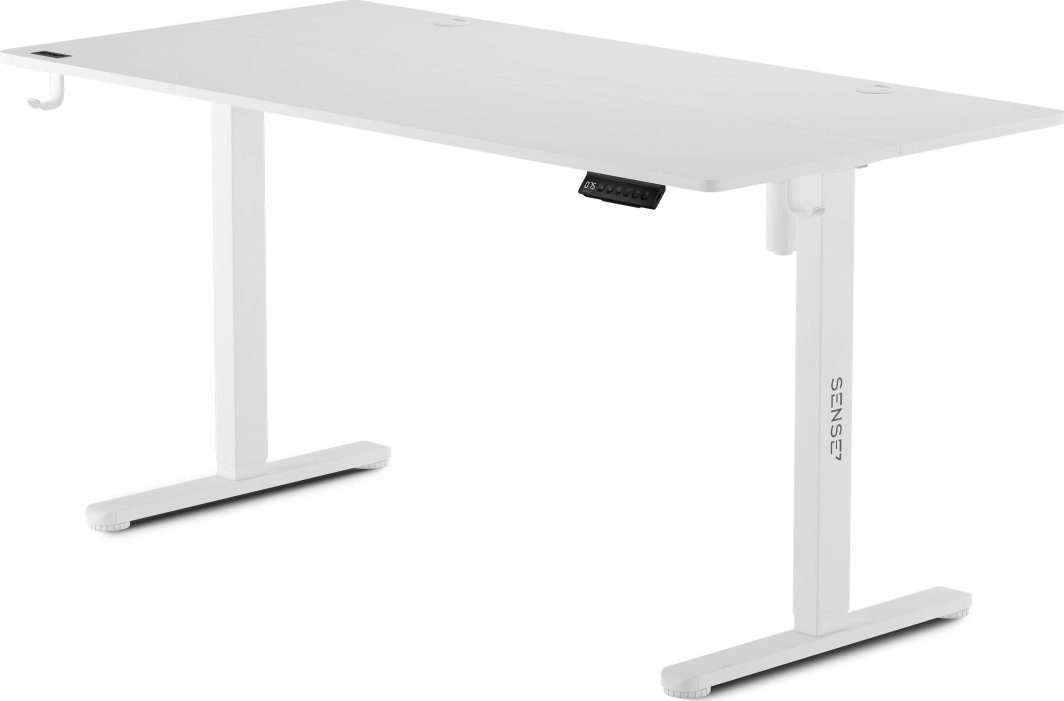 Tavolinë SENSE 7 Nojo, 140cm x 70cm, e bardhë
