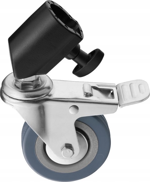 Rrota për trekëmbësh Jinbei JB11-036, set me 3 rrota, adapter për stativ, të zeza