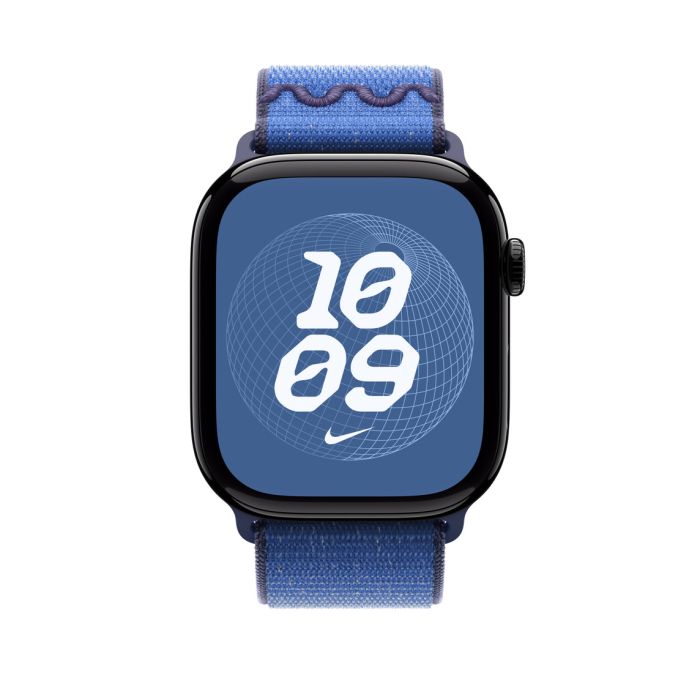 Apple Watch 46mm Loop, Blue Ribbon Nike Sport Loop 3
