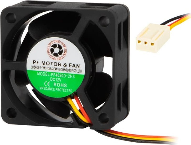 Ventilator ftohës PC Sliding Fan, 40x40x20mm, 12V, 3 pin