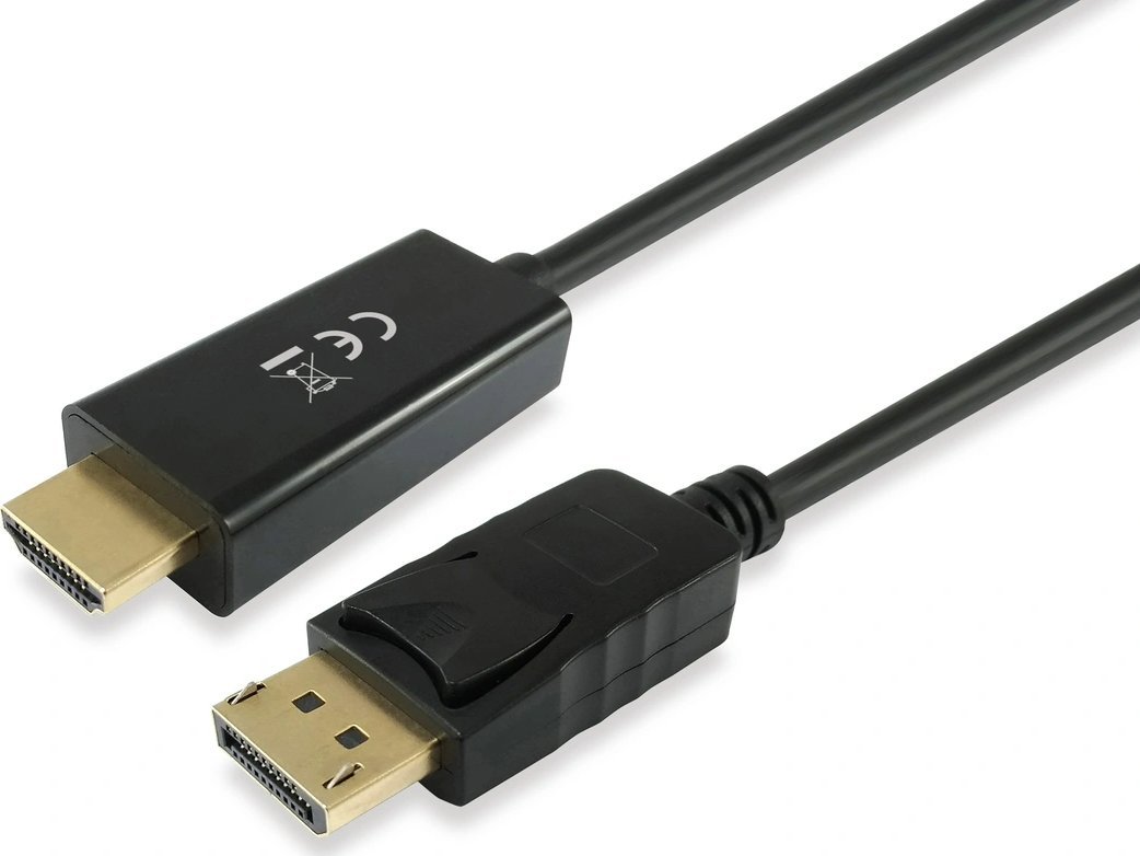 Kabllo DisplayPort në HDMI Equip 119391, 3m, 4K, e zezë