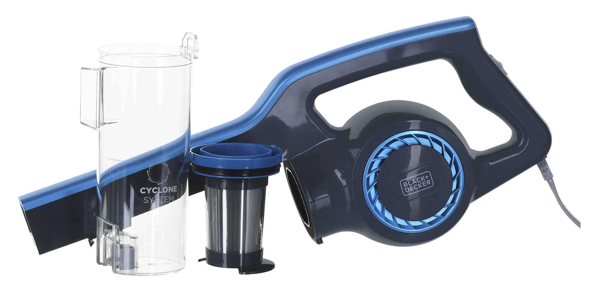 Fshesë elektrike vertikale Black&Decker BXVMS600E, 600W, pa qese, gri