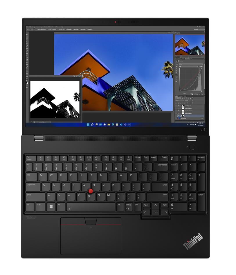 Laptop Lenovo ThinkPad L15, 15.6", AMD Ryzen 5 PRO 5675U, 8 GB RAM, 512 GB SSD, i zi