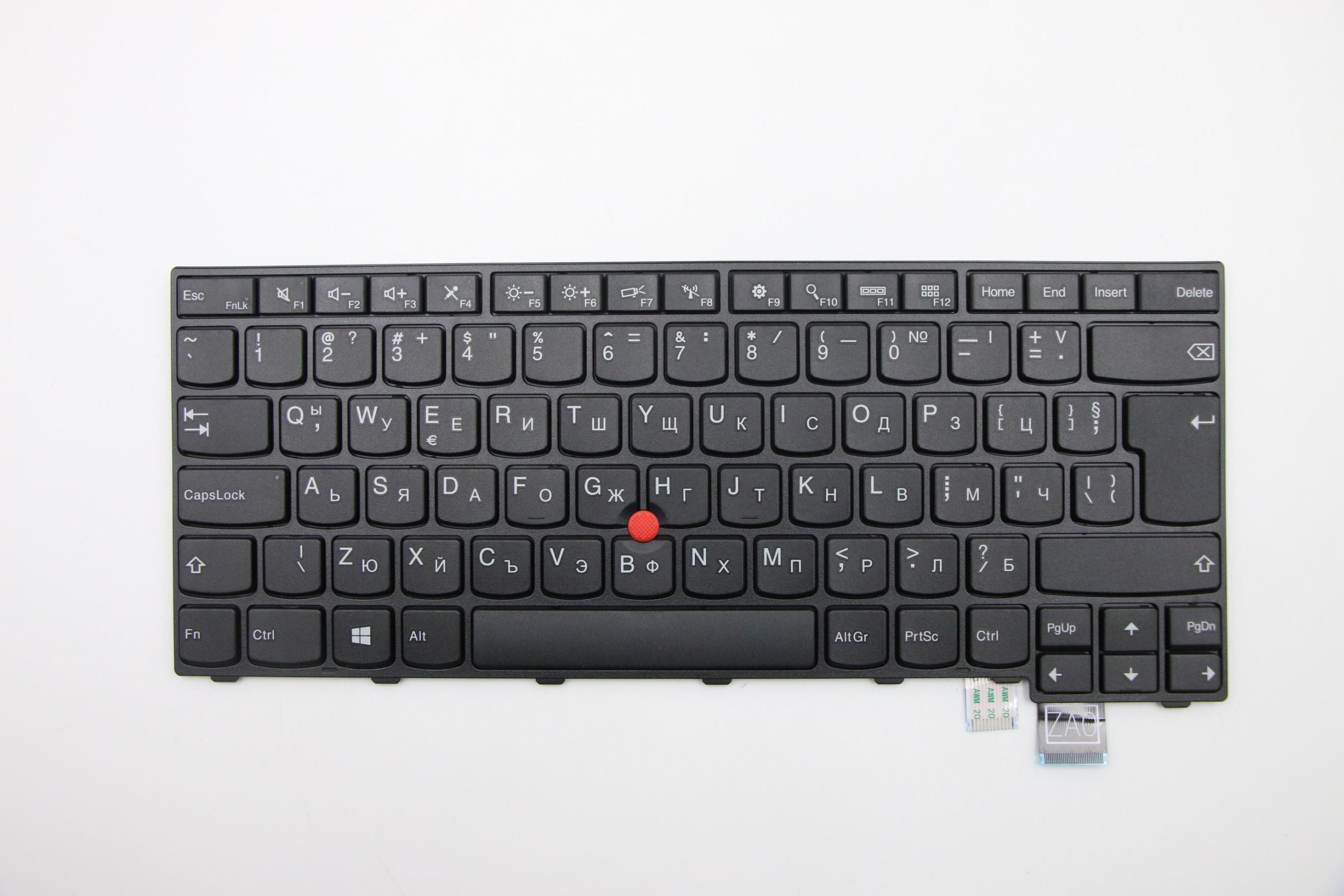 Tastierë laptopi Lenovo 00PA505, pjesë zëvendësuese, e zezë