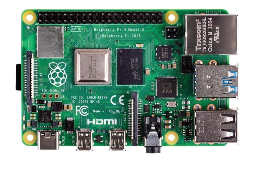 Mini Kompjuter Raspberry Pi 4 Model B, 4GB RAM, i zi