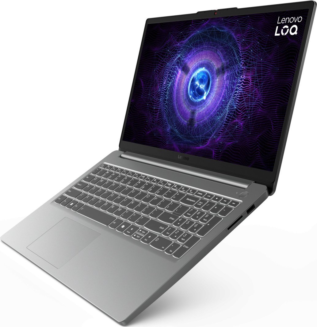Laptop Lenovo LOQ 15IAX9E, 15.6", Intel Core i5-12450HX, 16GB RAM, 512GB SSD, NVIDIA GeForce RTX 2050, i hirtë
