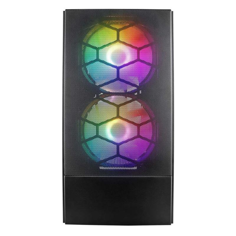 Kasa gaming 1st Player X4 M, Micro ATX, xham i temperuar, e zezë