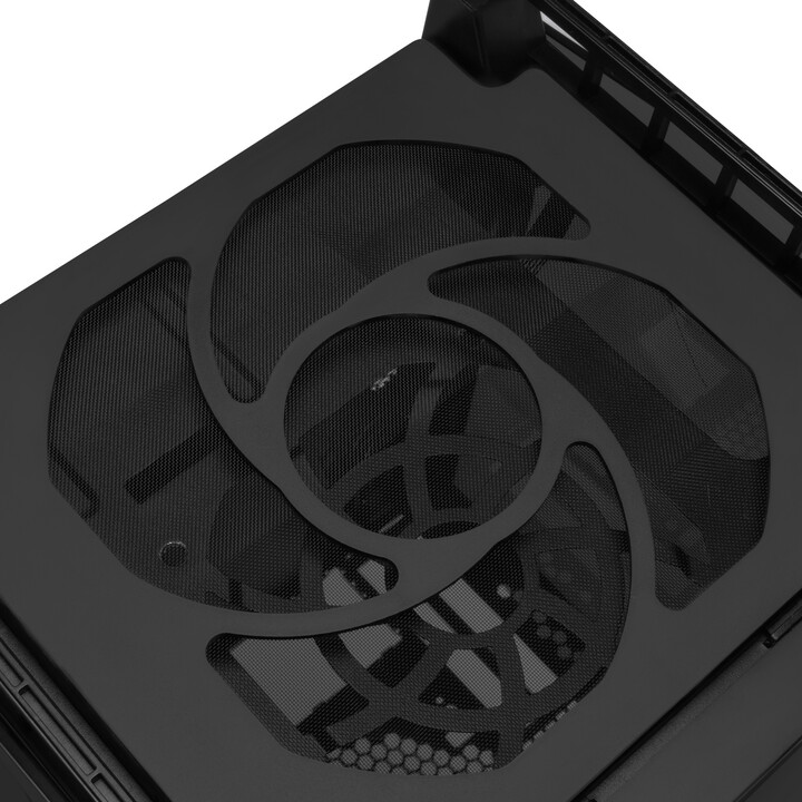 Kasë kompjuteri SilverStone Lucid LD03, TG, e zezë