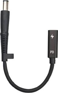 Përshtatës kablloje CoreParts MBXUSBC-CO0004, USB C në 7.4 x 5.0 mm, i zi
