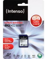 Kartë memorie SDXC Intenso, 64 GB