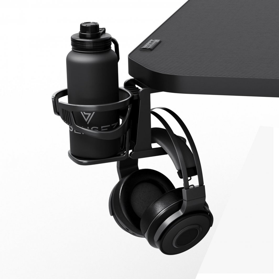 Tavolinë SENSE7 Nomad Basic, 120cm x 60cm, e zezë