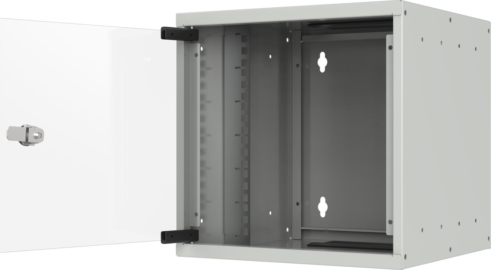 Kabinet muror rrjeti 10" 4U Triton, thellësi 300 mm, RAL7035, gri