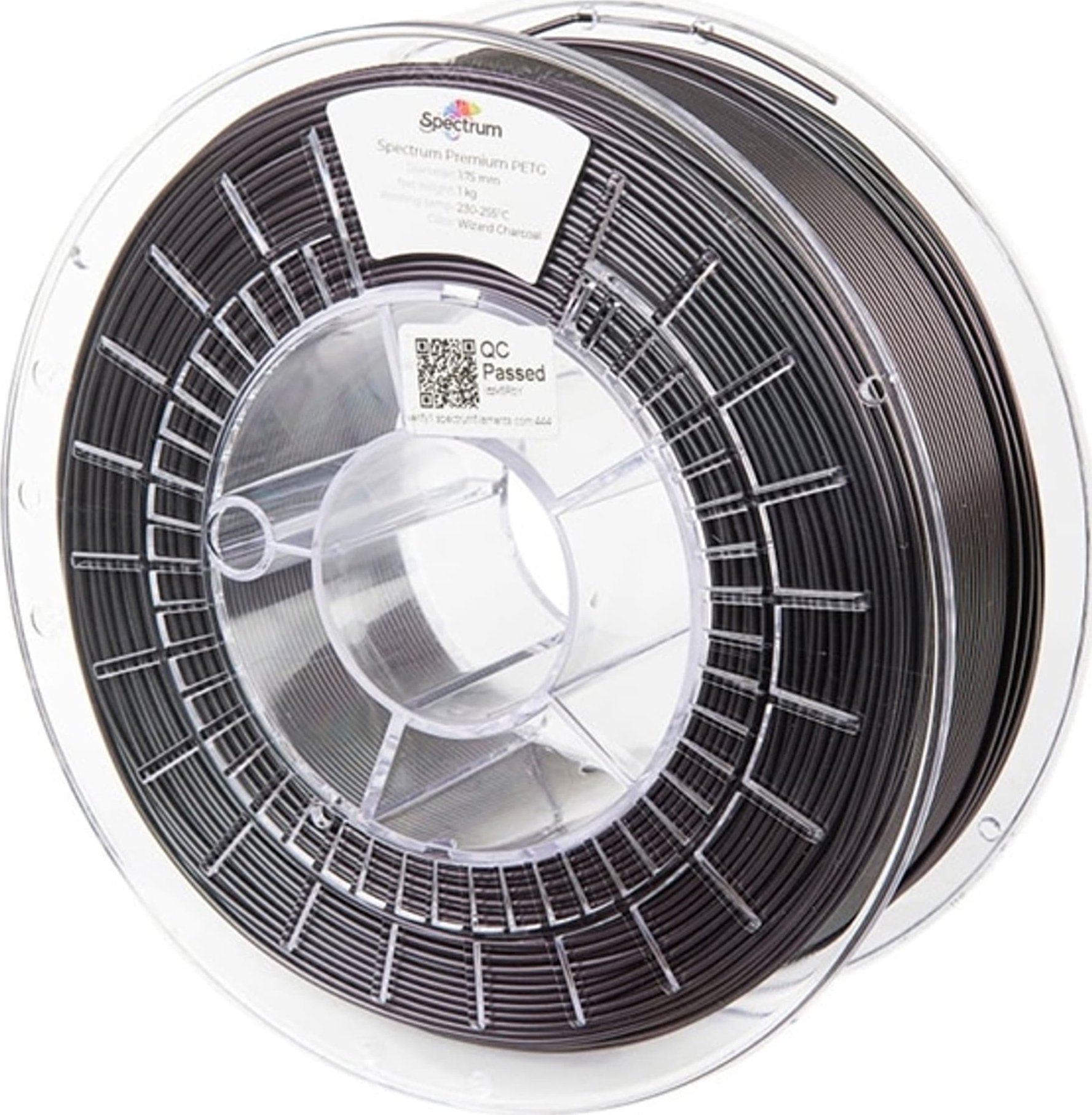 Filament 3D Spectrum Premium PET-G, 1.75mm, 1000g, gri Wizard Charcoal ...
